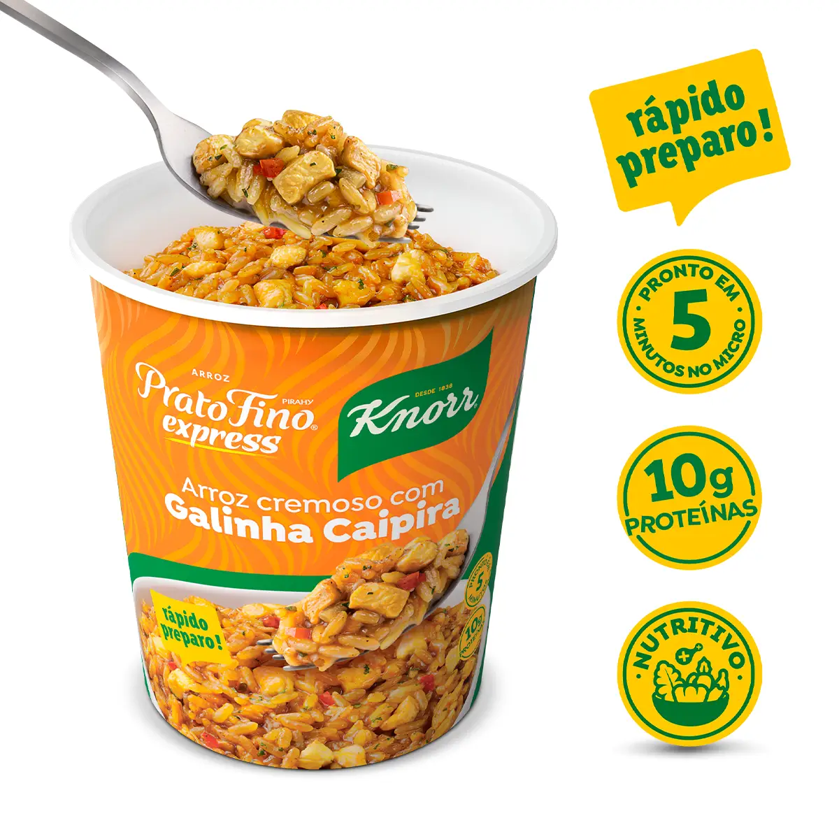 Arroz Cremoso Express Galinha Caipira