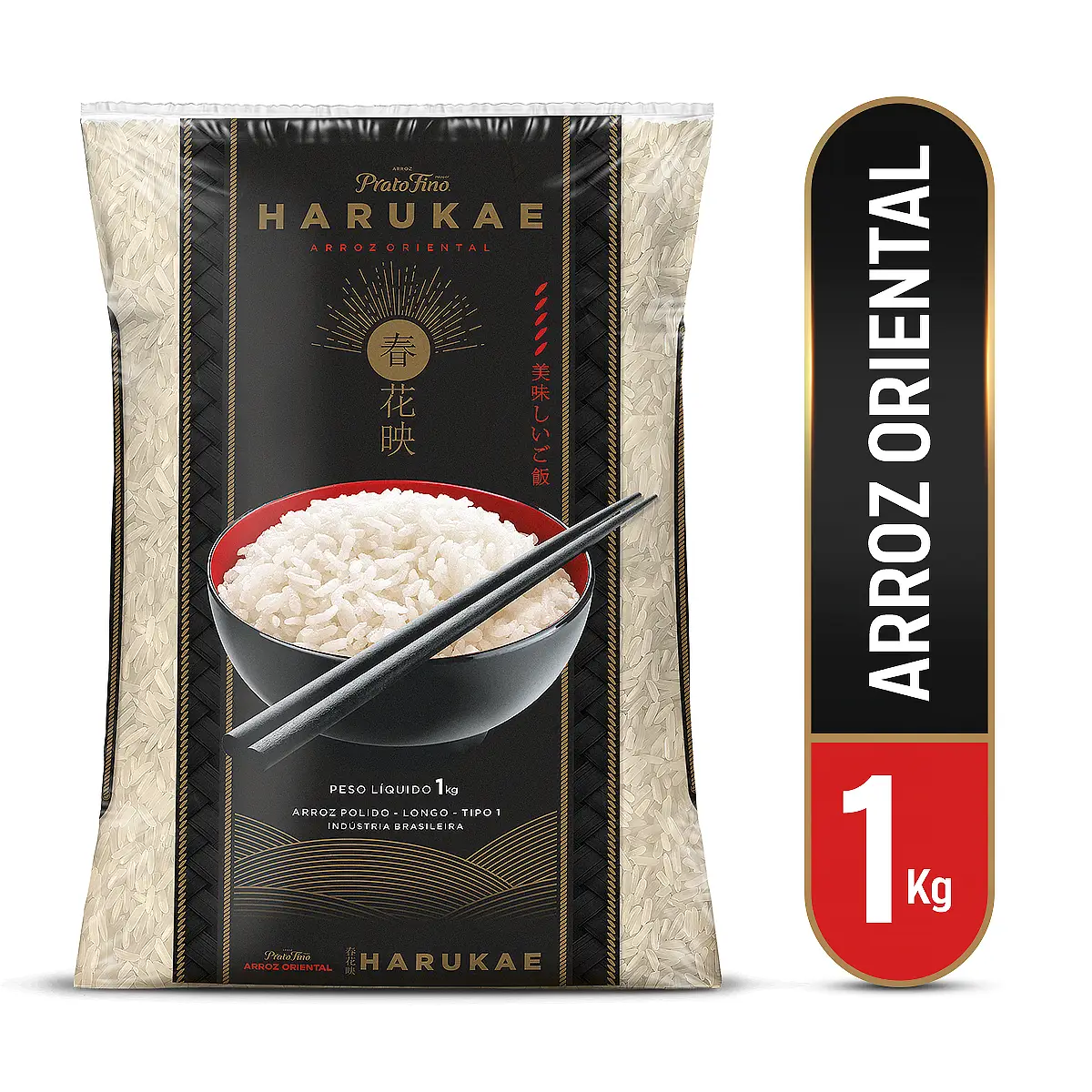 Arroz Prato Fino Harukae Oriental 1 Kg