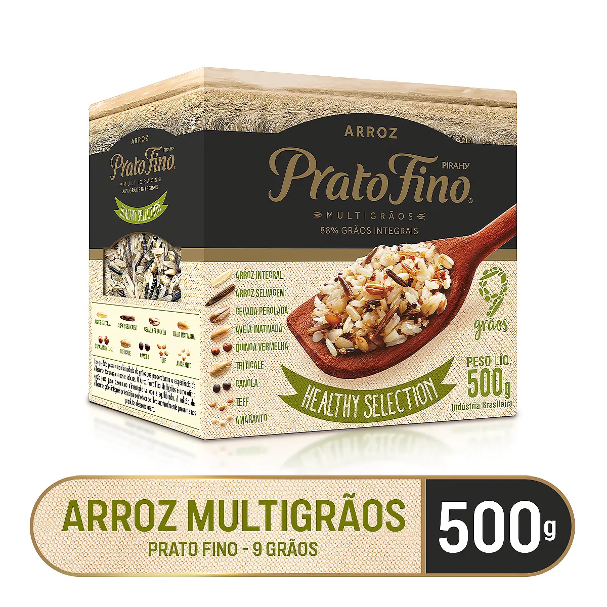 Arroz Prato Fino Multigraos 9 Graos 500 G