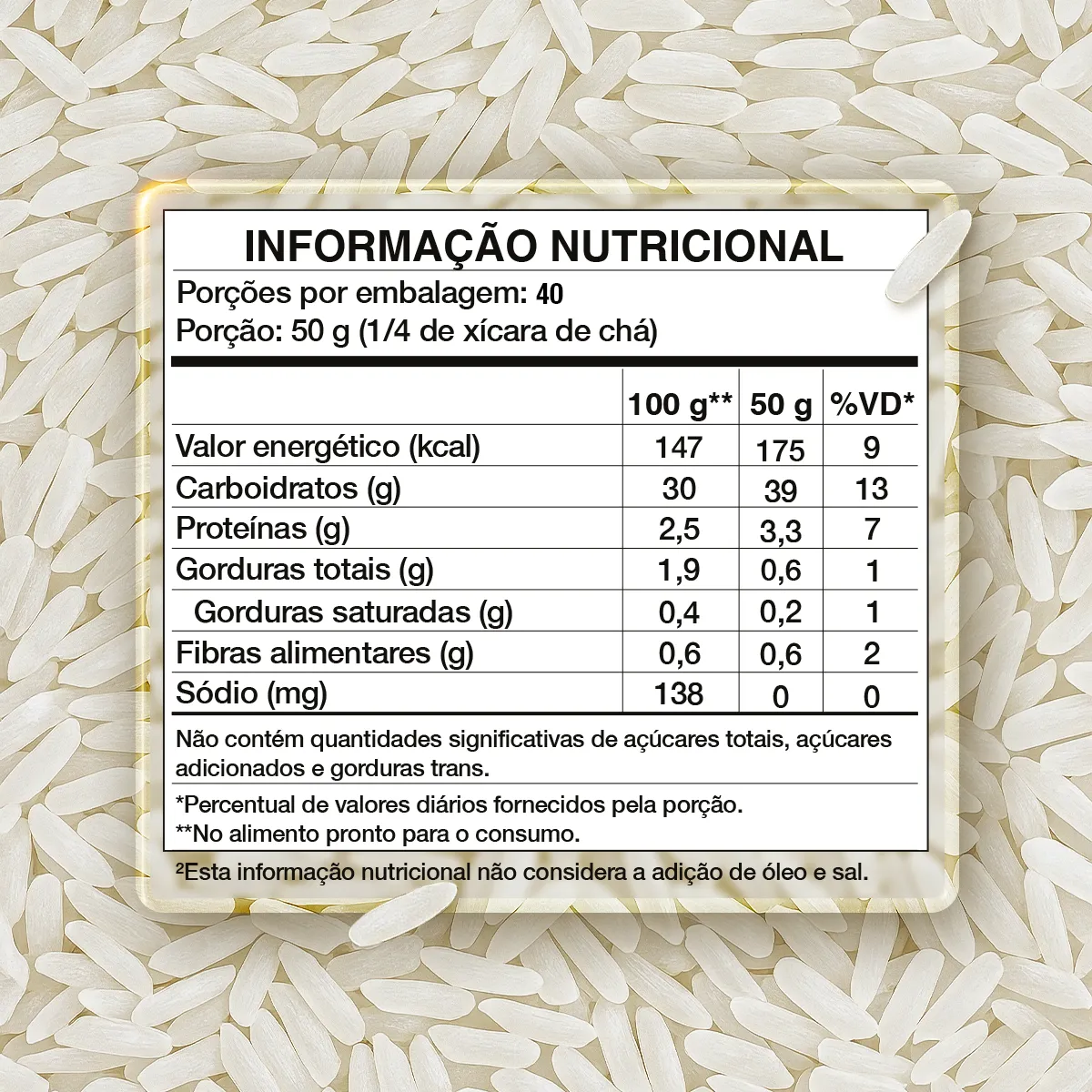 Arroz Branco 2 Kg